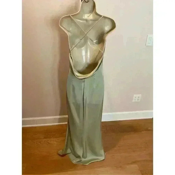 New Katie May Los Angeles Surreal Gown in Sage, Size Small - Picture 4 of 4